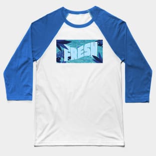 Fresh light blue Baseball T-Shirt